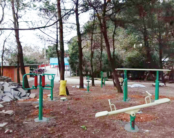 桂林興安印象老山界村新國標健身器材安裝